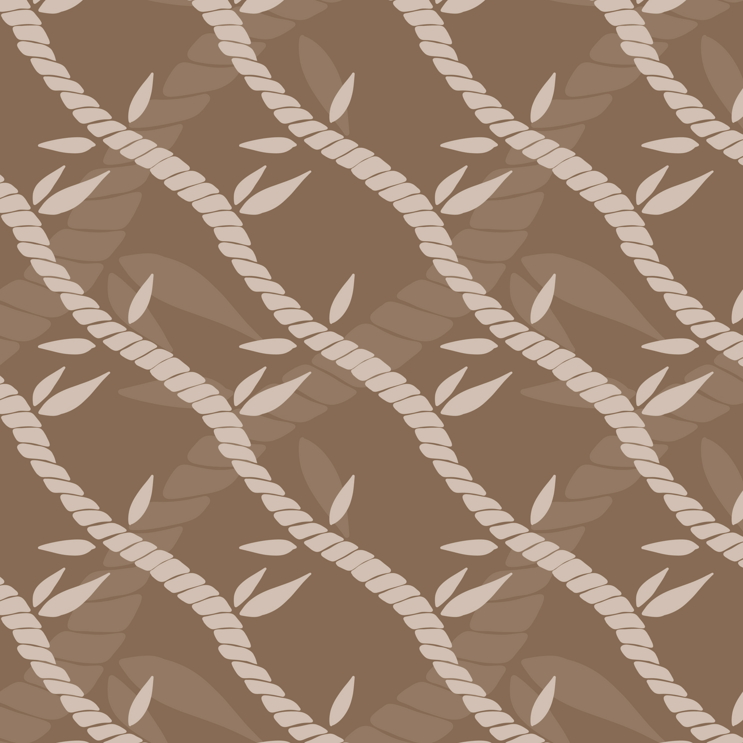Ti Leaf Rope Repeat Surface Pattern