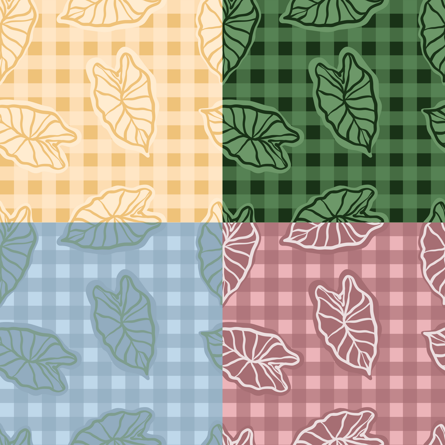 Kalo Gingham Repeat Surface Pattern