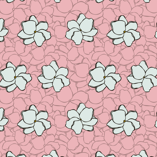 Sampaguita Flower Repeat Surface Pattern