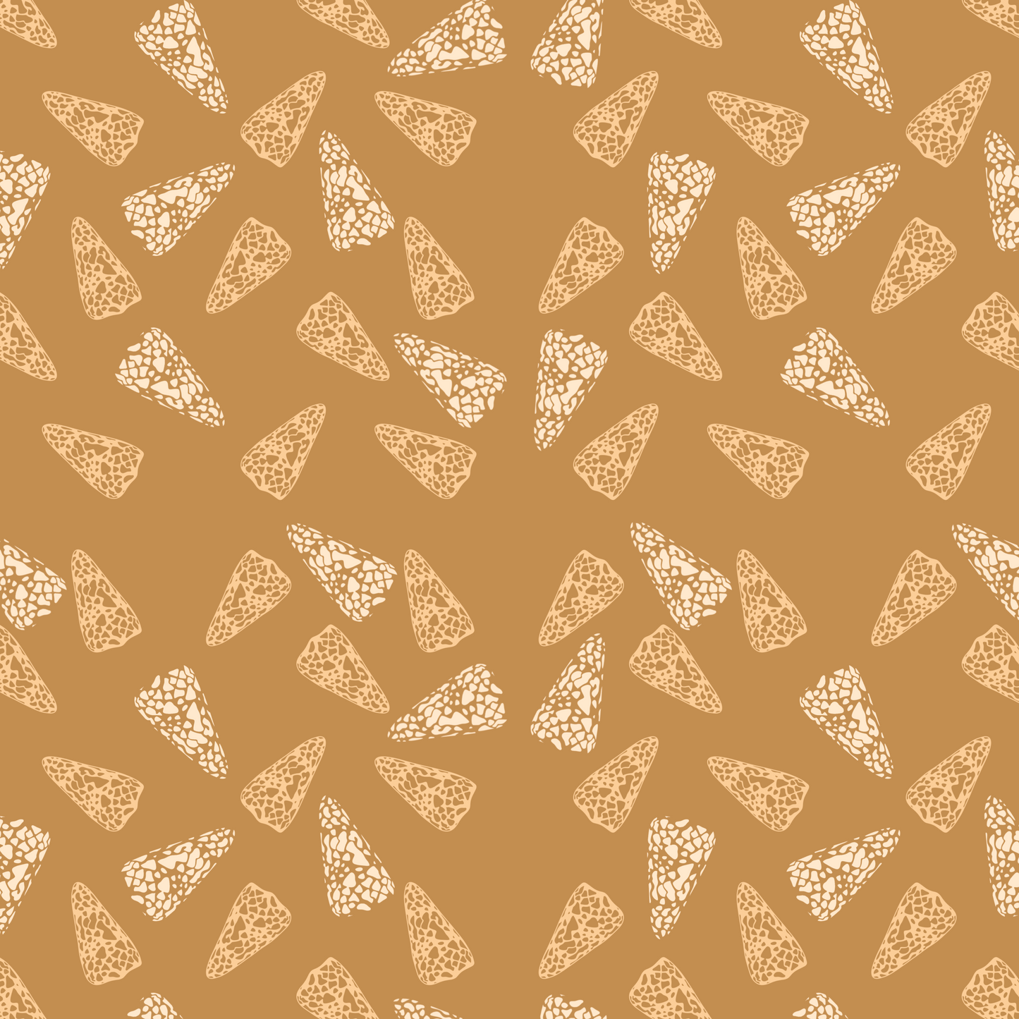 Marble Cones Repeat Surface Pattern