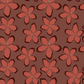 Scarlet Hibiscus Repeat Surface Pattern