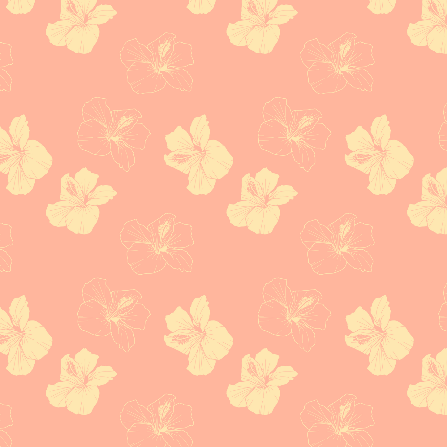 Tropical Punch Repeat Surface Pattern