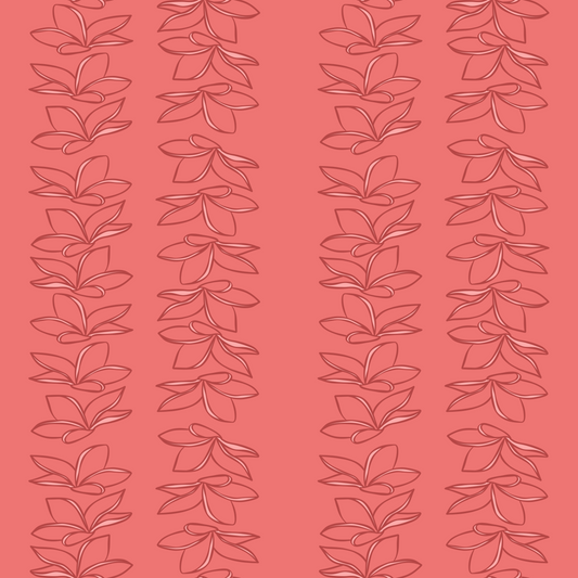 Falling Plumerias Repeat Surface Pattern