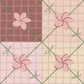 Plumeria Line Repeat Surface Pattern