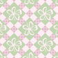 Quirky Hibiscus Repeat Surface Pattern