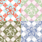Quirky Hibiscus Repeat Surface Pattern