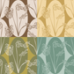 Old Fashion Monstera Repeat Surface Pattern