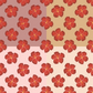 Hibiscus Spring Repeat Surface Pattern