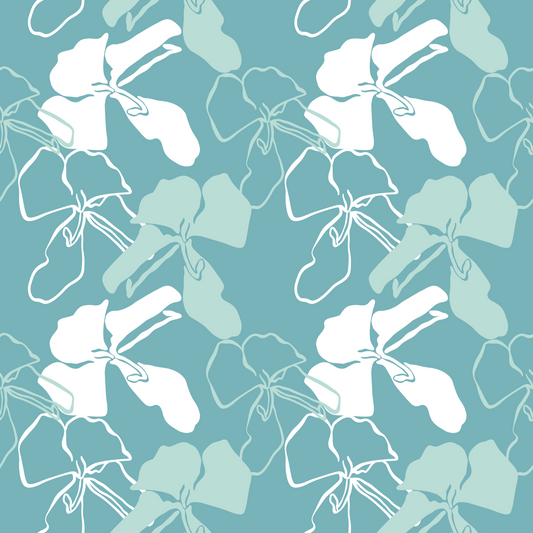 Retro Ginger Repeat Surface Pattern