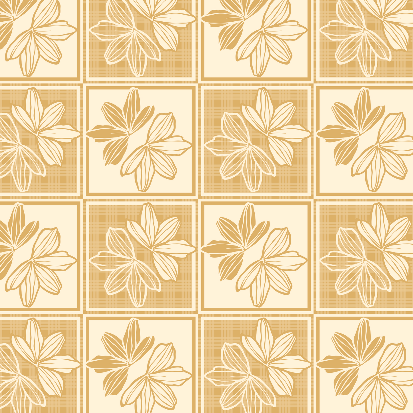 Naupaka Checkered Repeat Surface Pattern