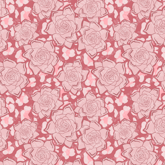 Gardenia Tortoise Repeat Surface Pattern