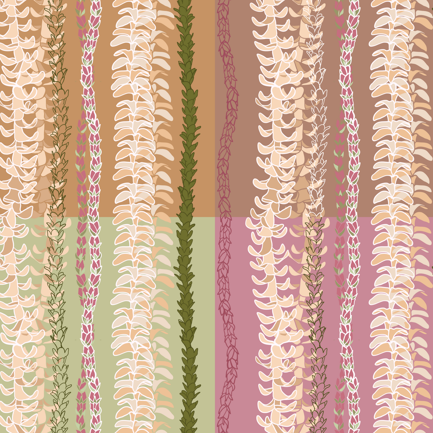 Lei Love Repeat Surface Pattern