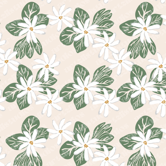 Tiare Beauty Repeat Surface Pattern