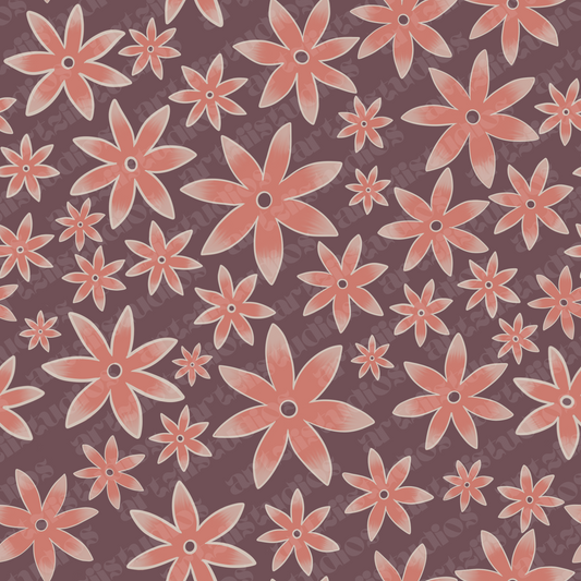 Sunset Pop Surface Pattern