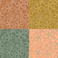 Peachy Summer Surface Pattern