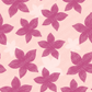 Sketch Plumeria Repeat Surface Pattern