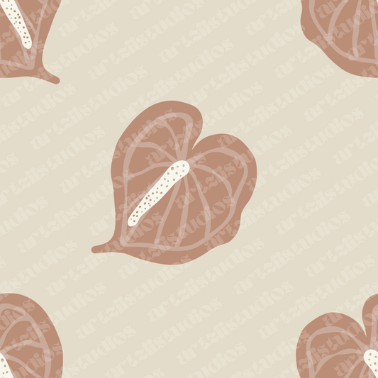 Natural Anthurium Repeat Surface Pattern