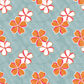 Dreamy Hibiscus Repeat Surface Pattern