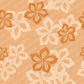 Retro Plumeria Repeat Surface Pattern