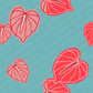 Anthurium Pattern for Papercreationsby.tc