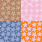 Pink Plumeria Dream Repeat Surface Pattern