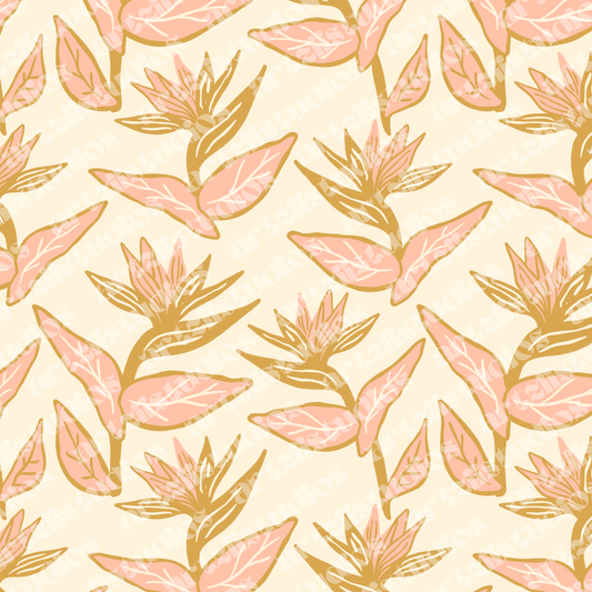 Pretty Paradise Repeat Surface Pattern