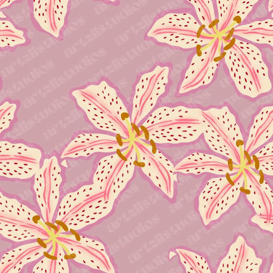 Exclusive Lily Repeat Surface Pattern for KulewaCo.