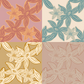 Simple Ylang Ylang Flower Repeat Surface Pattern