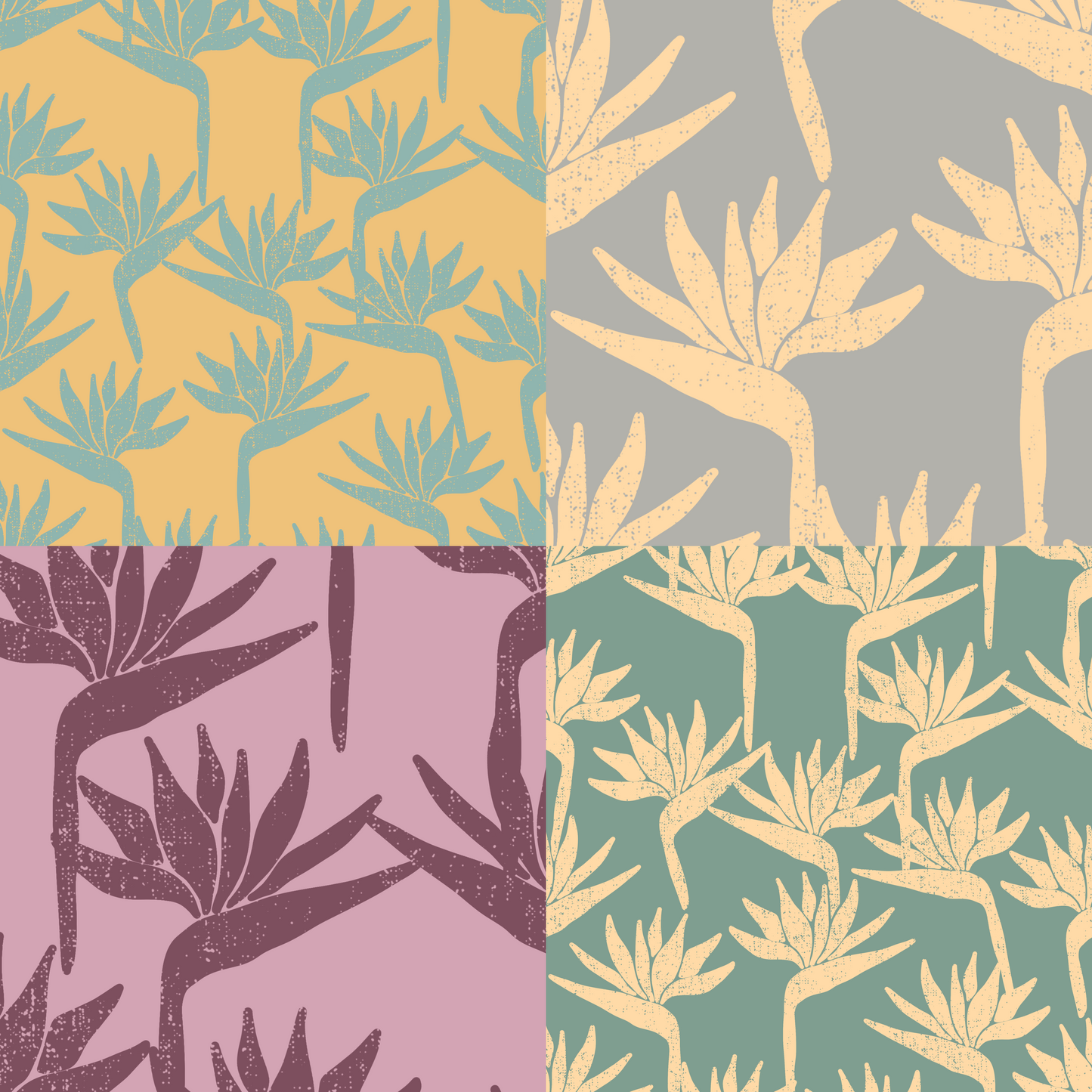 My Paradise Repeat Surface Pattern