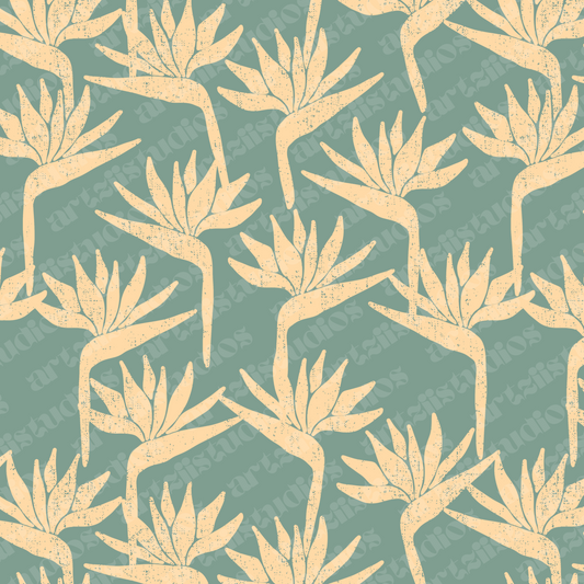 My Paradise Repeat Surface Pattern