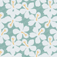 Pastel Hibiscus Repeat Surface Pattern