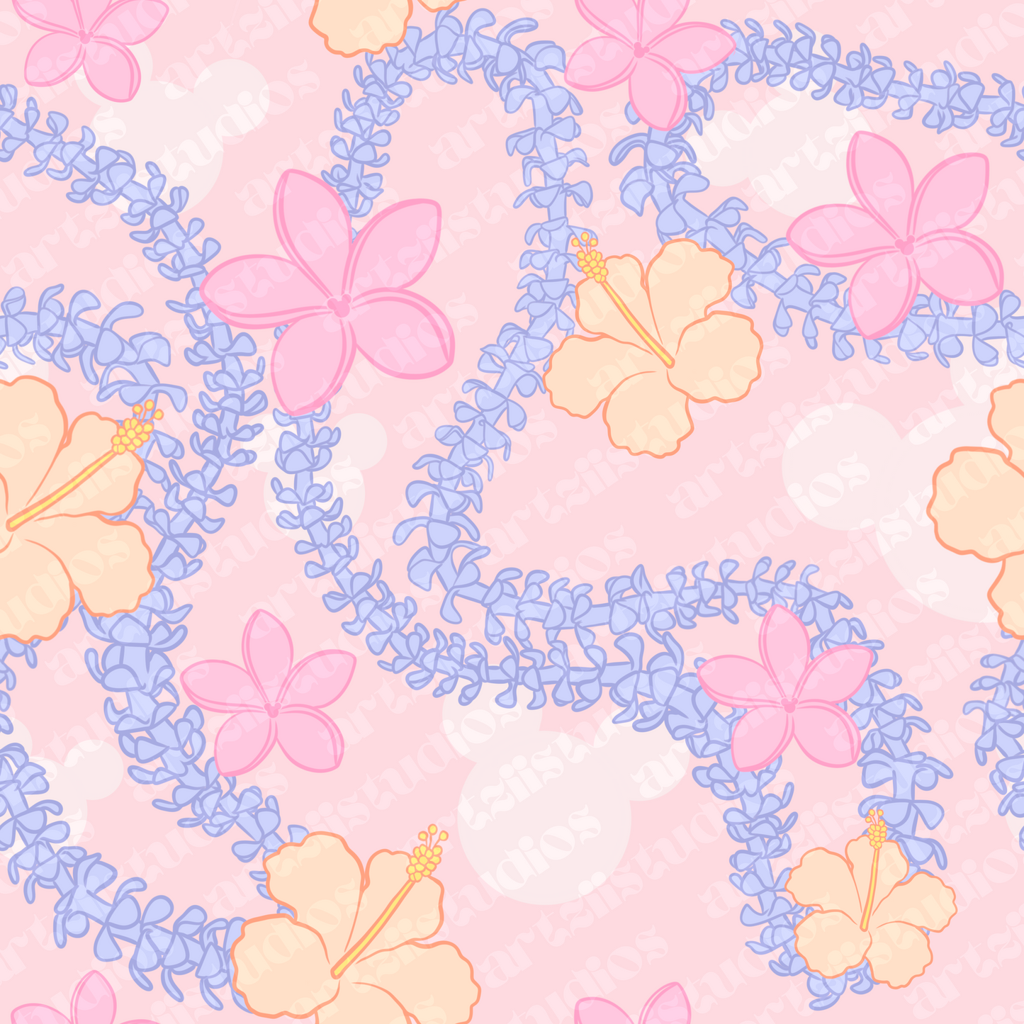 Custom Repeat Surface Pattern Hafa Aloha Threads