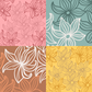 Rosy Drift Repeat Surface Pattern
