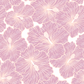 Soft Hibiscus Repeat Surface Pattern