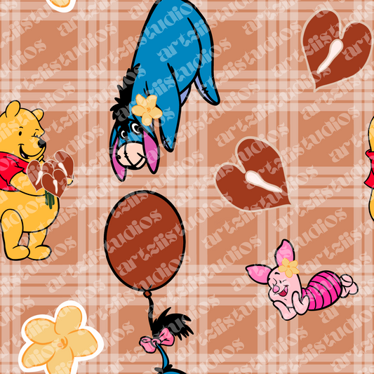 Local Pooh Repeat Surface Pattern for Joy Yamashita