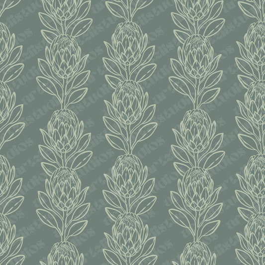 Protea Blossom Repeat Surface Pattern