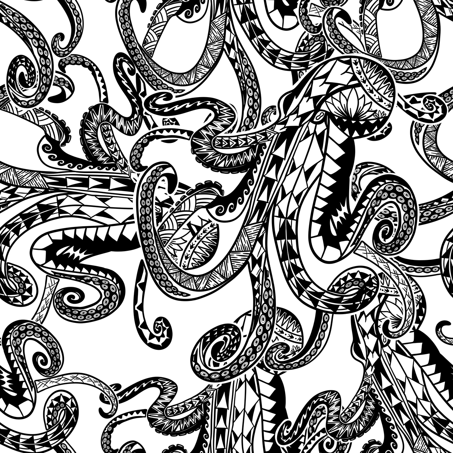 Tako Repeat Surface Pattern for Anelawear