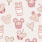 Fall Mickey Repeat Surface Pattern for KulewaCo