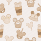 Fall Mickey Repeat Surface Pattern for KulewaCo