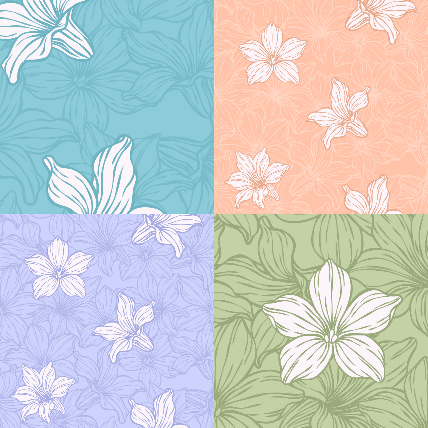 Puakenikeni Repeat Surface Pattern