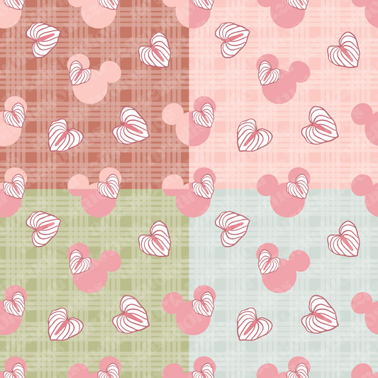 Palaka Minnie Repeat Surface Pattern for KulewaCo