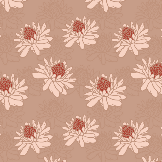 Torch Ginger Repeat Surface Pattern