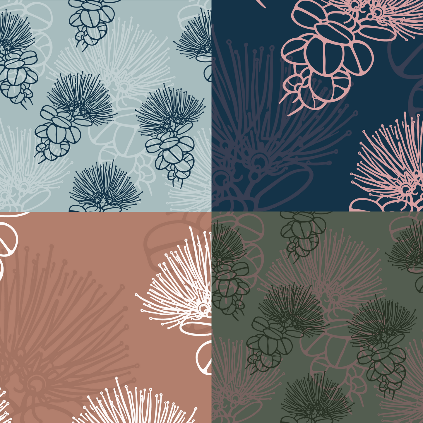 Ohia Lehua Repeat Surface Pattern