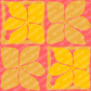 Checkered Puakenikeni Repeat Surface Pattern