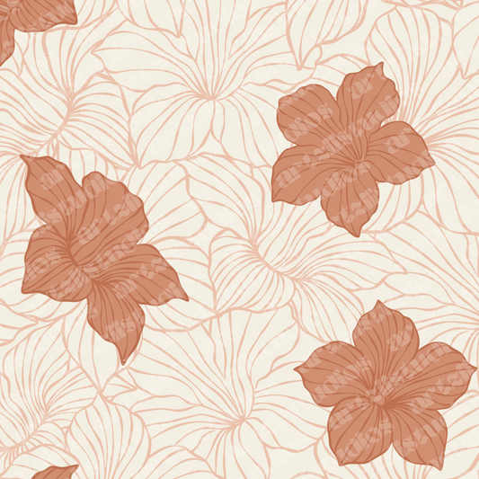 Brazilian Jasmine Repeat Surface Pattern