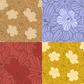Honey Bloom Repeat Surface Pattern