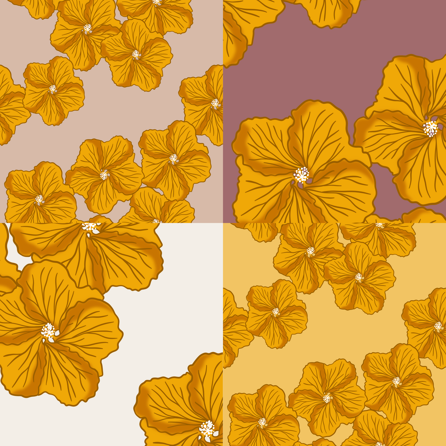 Ilima Scatter Repeat Surface Pattern