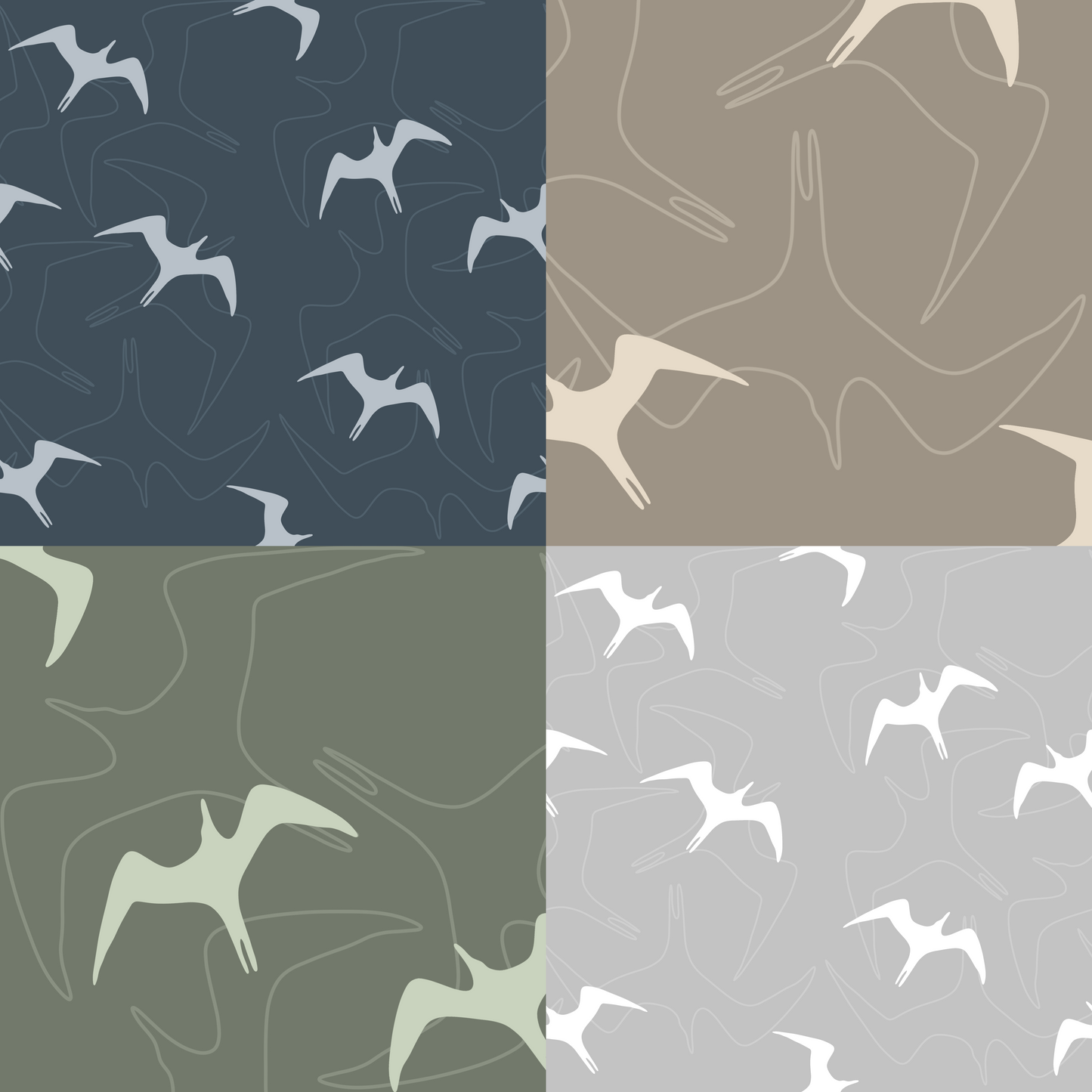 Iwa Flight Repeat Surface Pattern