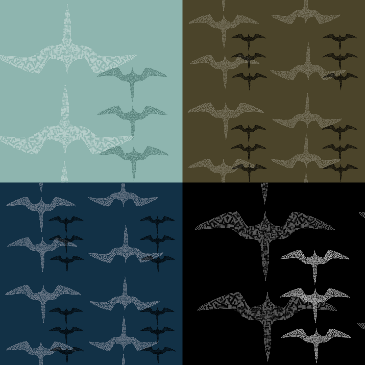 Iwa Flight Repeat Surface Pattern