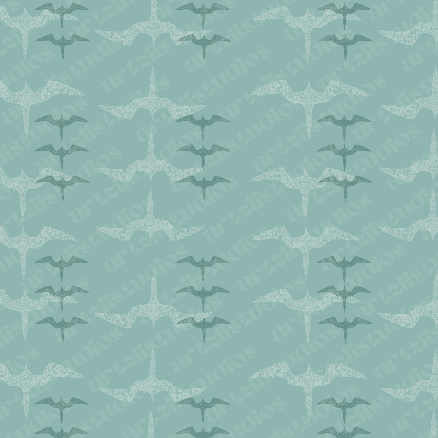 Iwa Flight Repeat Surface Pattern